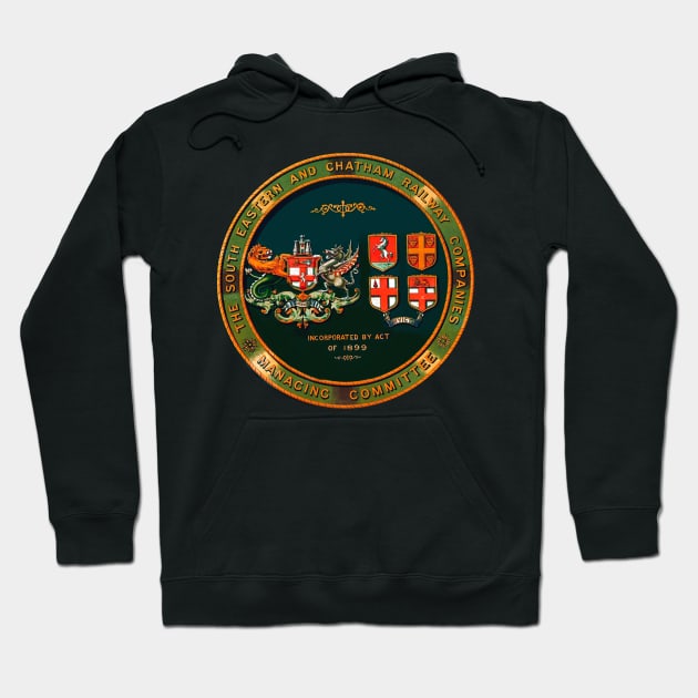 The South Eastern & Chatham Railway Companies Hoodie by MotorManiac